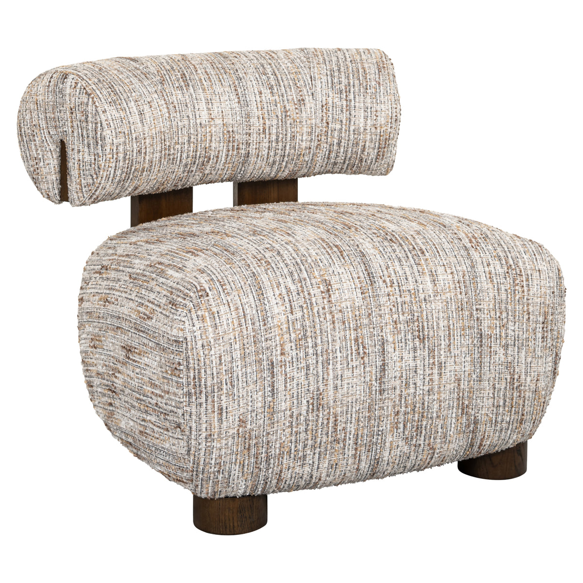 Lounge stoel Arabella greige coco
