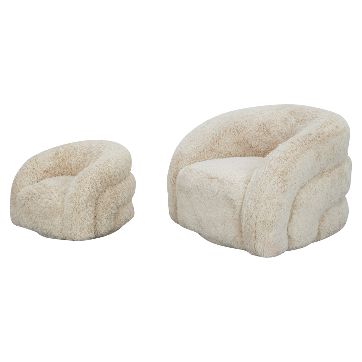 Loungesessel Lenny Yakety Sand drehbar Kinder