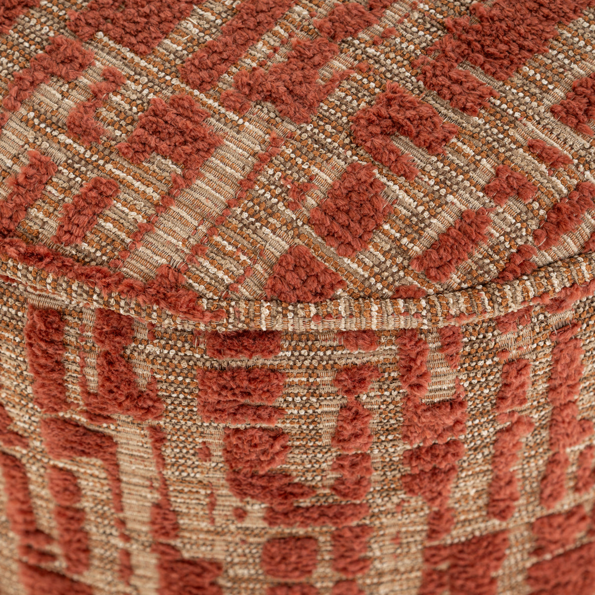 Pouf & Fußbank Lexie terra 45Ø