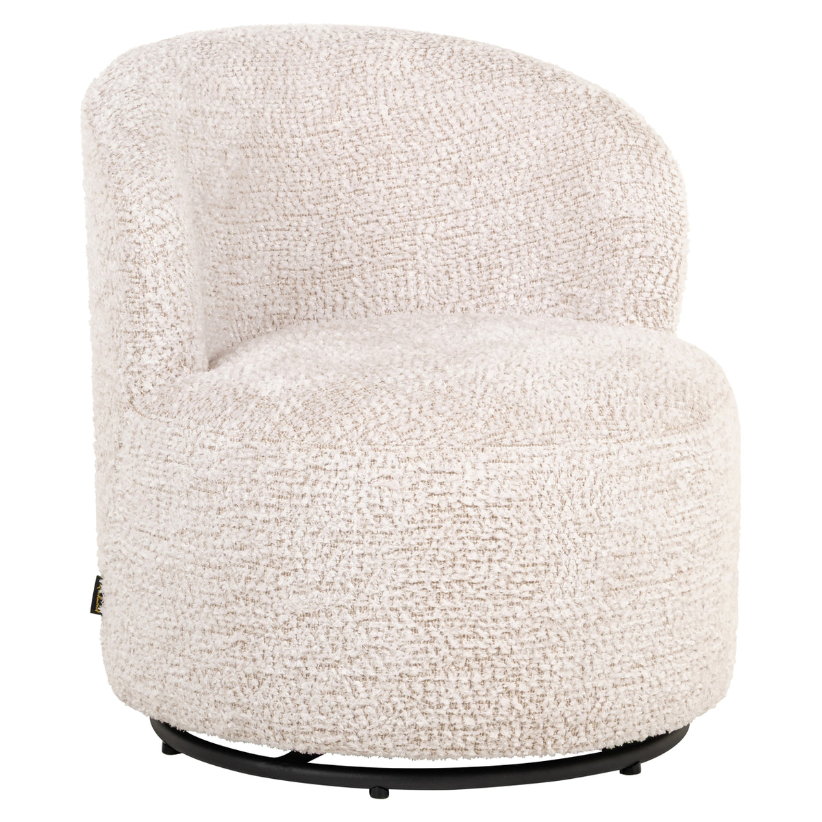 Loungesessel Jackie Lovely Cream Drehbar für Kinder
