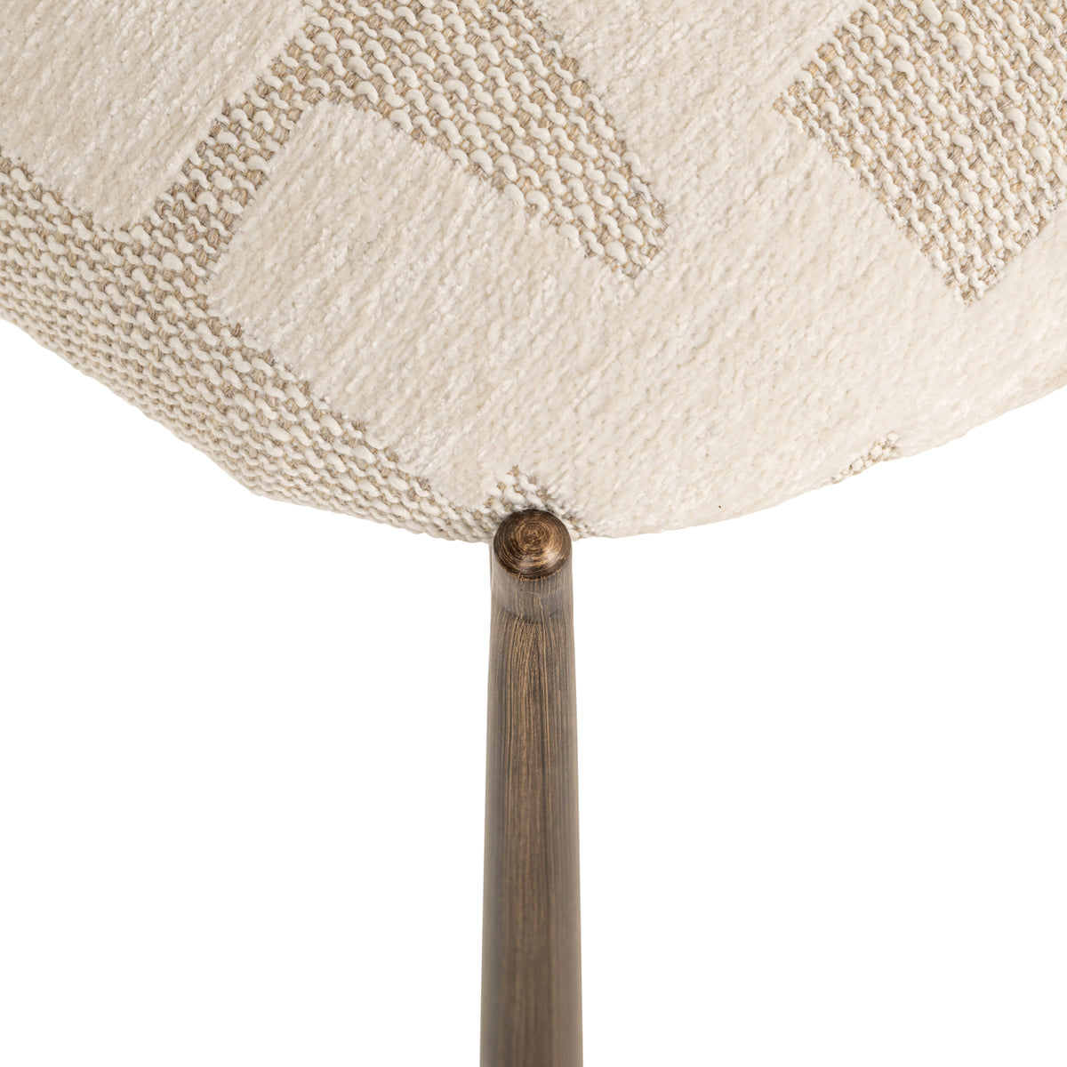 Chaise de salle à manger Lana beige graffic (Set of 2)