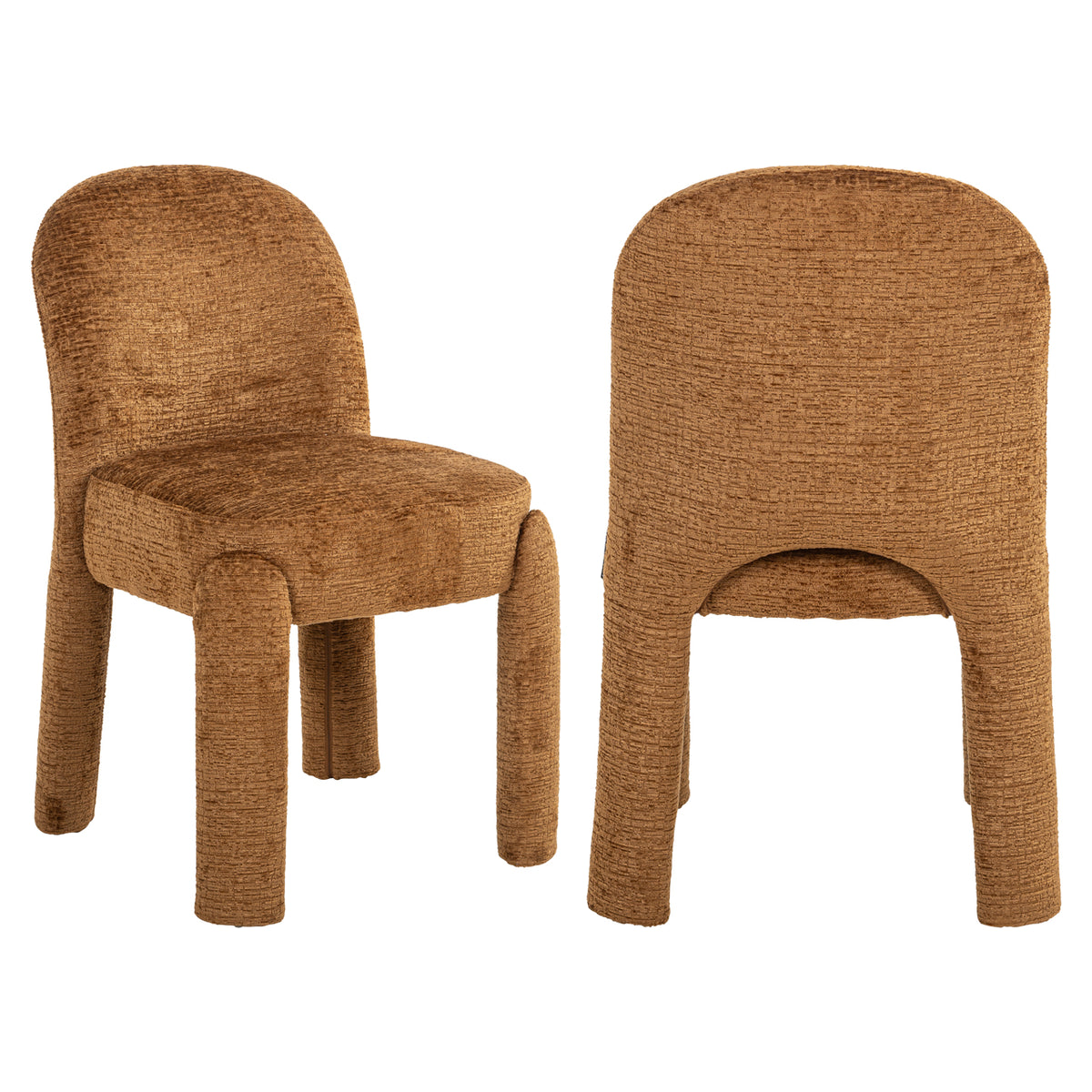 Esszimmerstuhl Brandi Cognac Fusion (2er-Set)