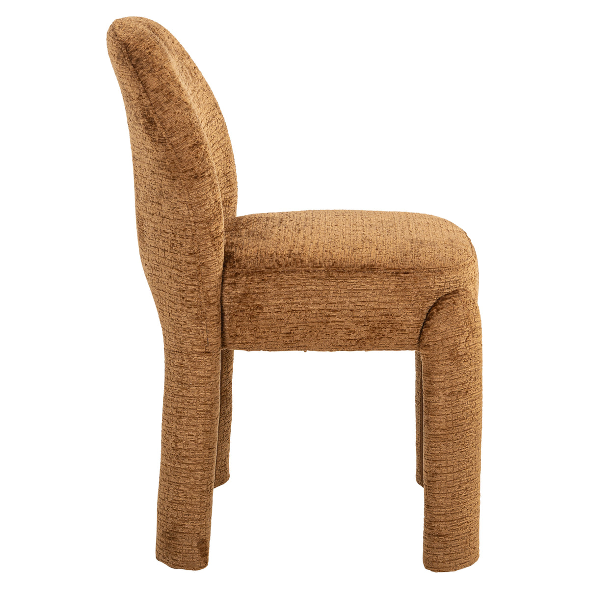 Chaise de salle à manger Brandi cognac fusion (ensemble de 2)