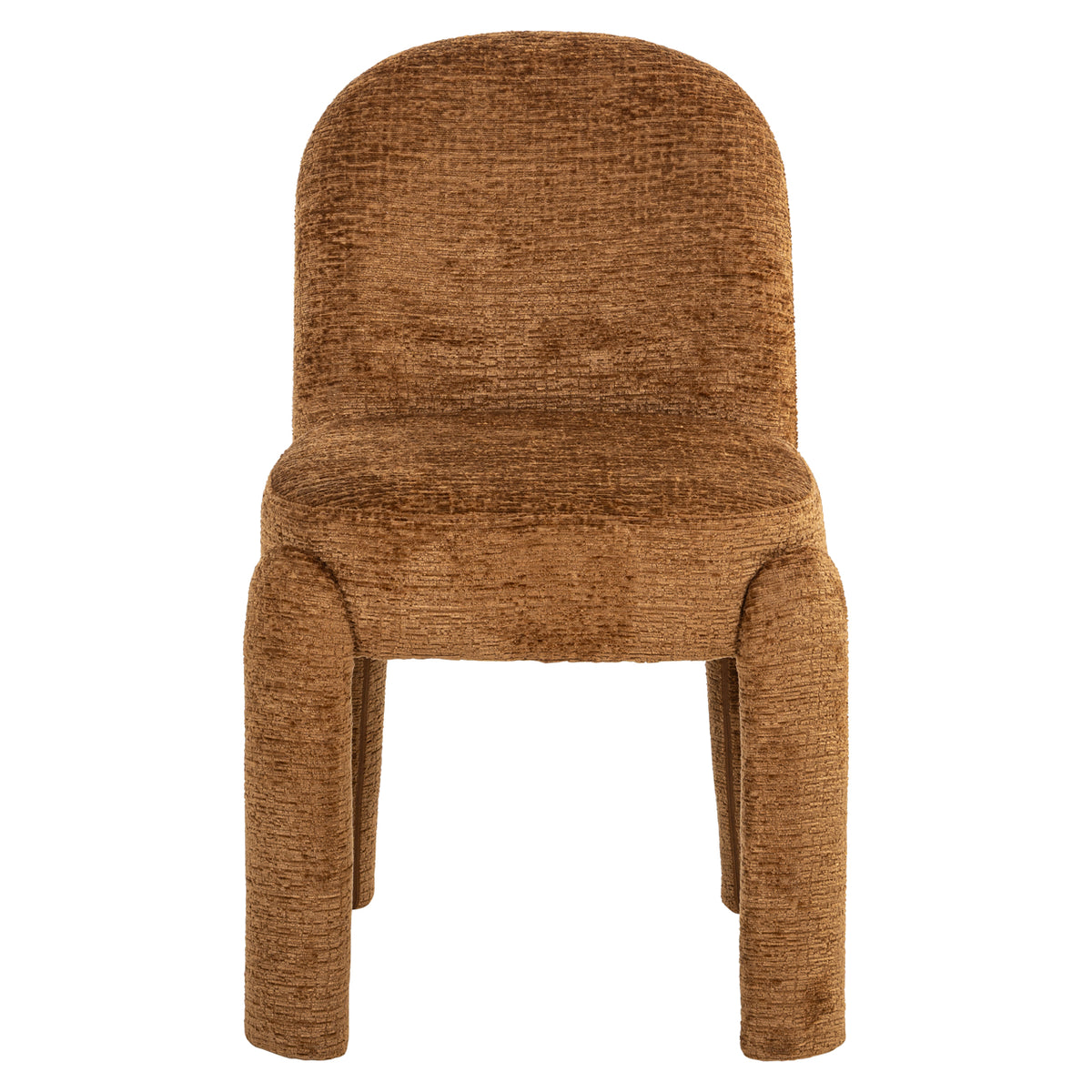 Chaise de salle à manger Brandi cognac fusion (ensemble de 2)