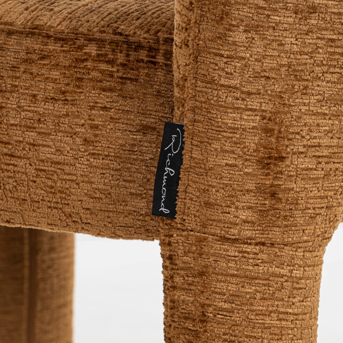 Chaise de salle à manger Brandi cognac fusion (ensemble de 2)