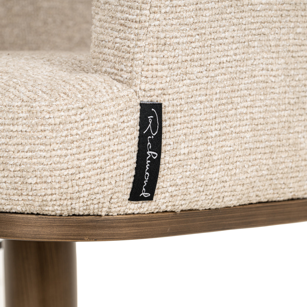 Chaise de bar Cheyenne biscotti pivotante