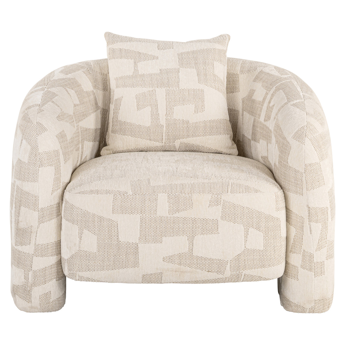 Loungesessel Tuscany Beige Graffic