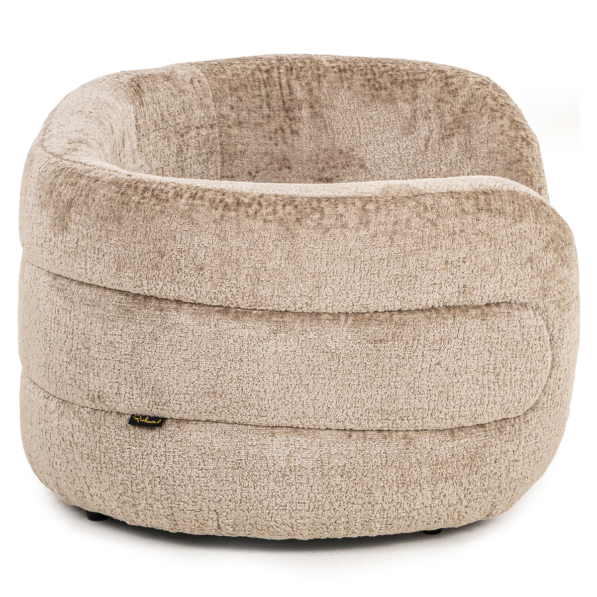 Panier pour chien Bingo taupe en chenille
