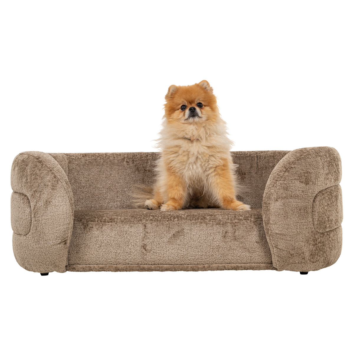 Hundebett Bingo Taupe Chenille