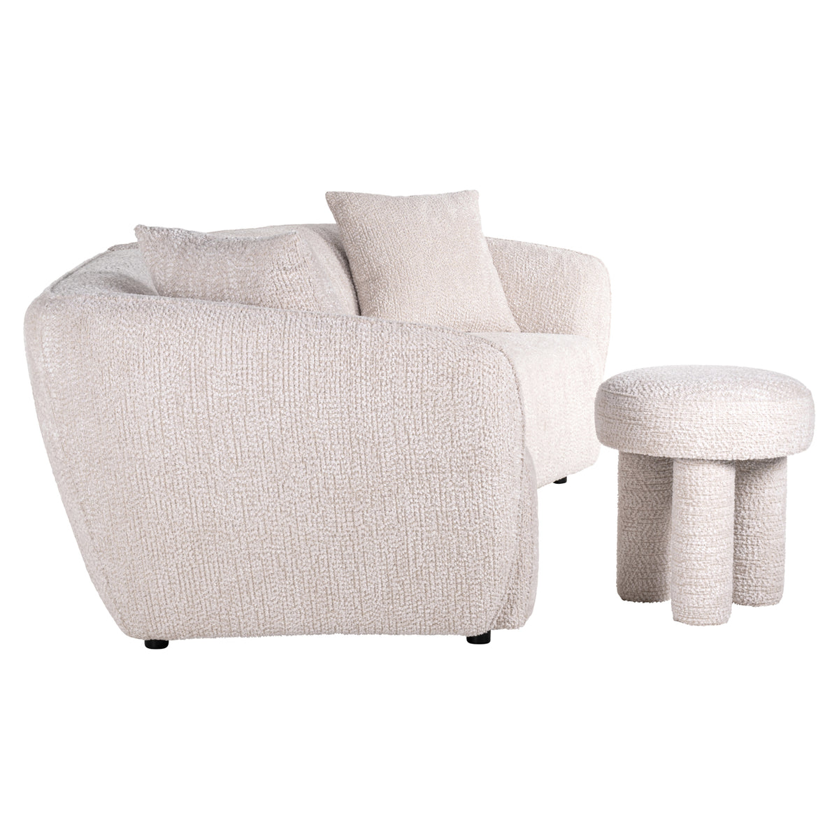 Canapé Armand couleur crème élégante