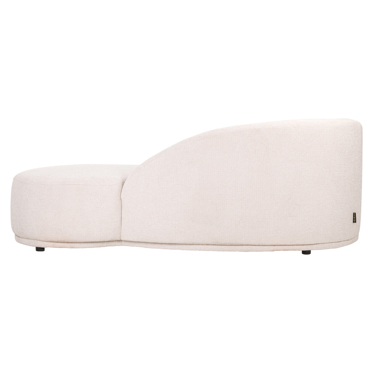 Emma, elegante Chaiselongue in Creme