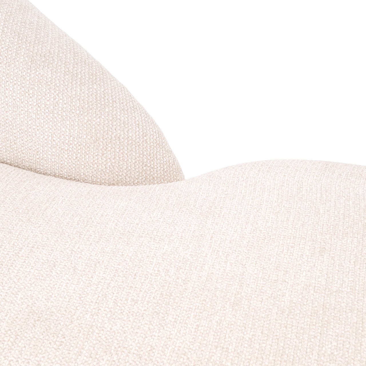 Emma, elegante Chaiselongue in Creme