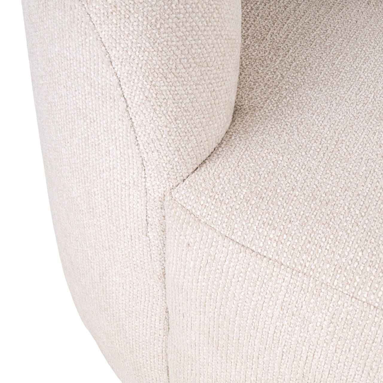 Emma, elegante Chaiselongue in Creme