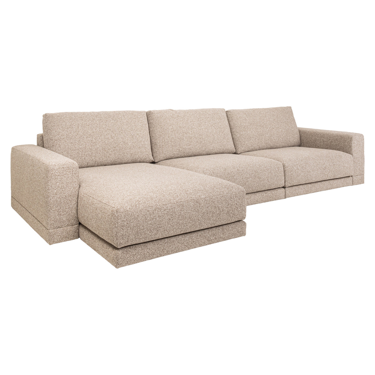 Sofa Trentino Cayennebraun 3,5-Sitzer + Lounge links oder rechts