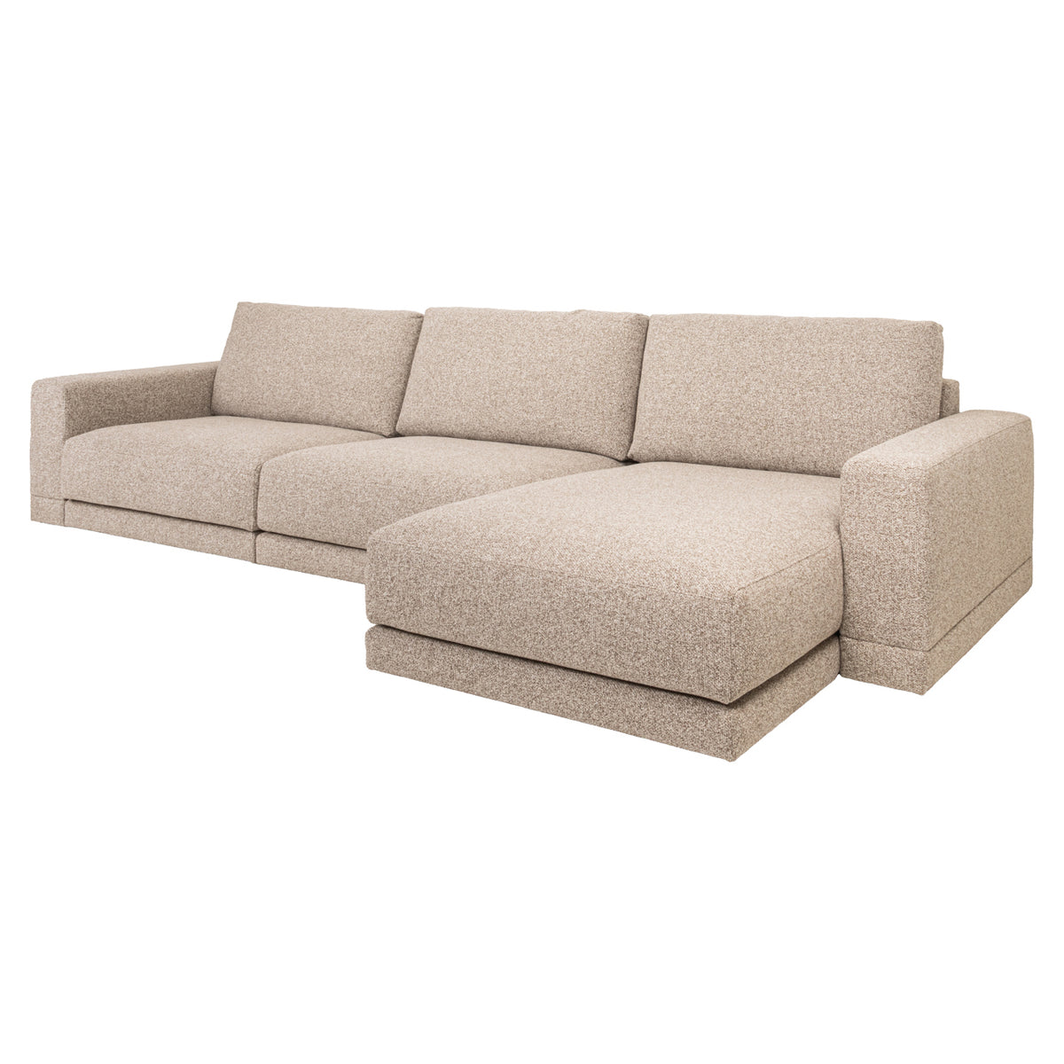 Sofa Trentino Cayennebraun 3,5-Sitzer + Lounge links oder rechts