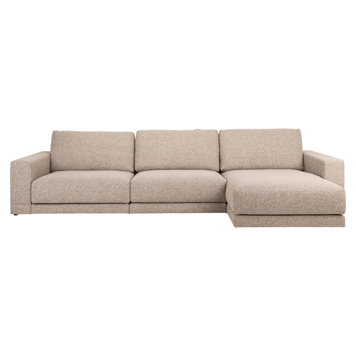 Bank Trentino cayenne brown 3,5-seater + lounge left or right