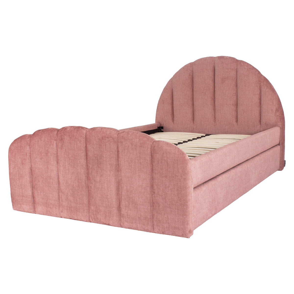 Lit Pixie en palissandre jewel 120x200 avec lit gigogne