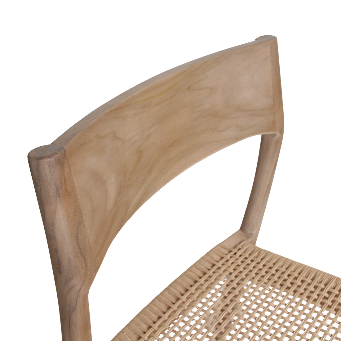 Freya light teak garden chair - Natural (set of 2)