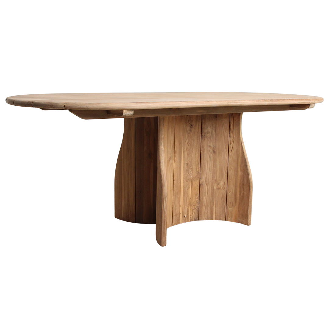 Verano teakhouten ovale tuintafel -  200 cm