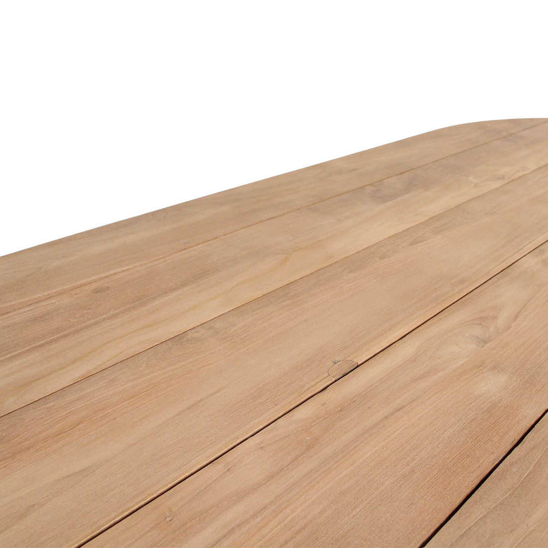 Verano teakhouten ovale tuintafel -  200 cm