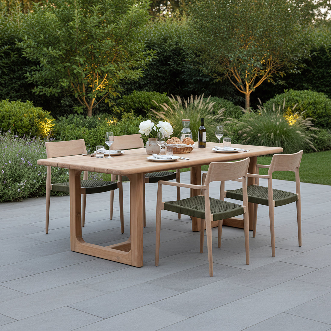 Primavera teak garden table - 200 cm