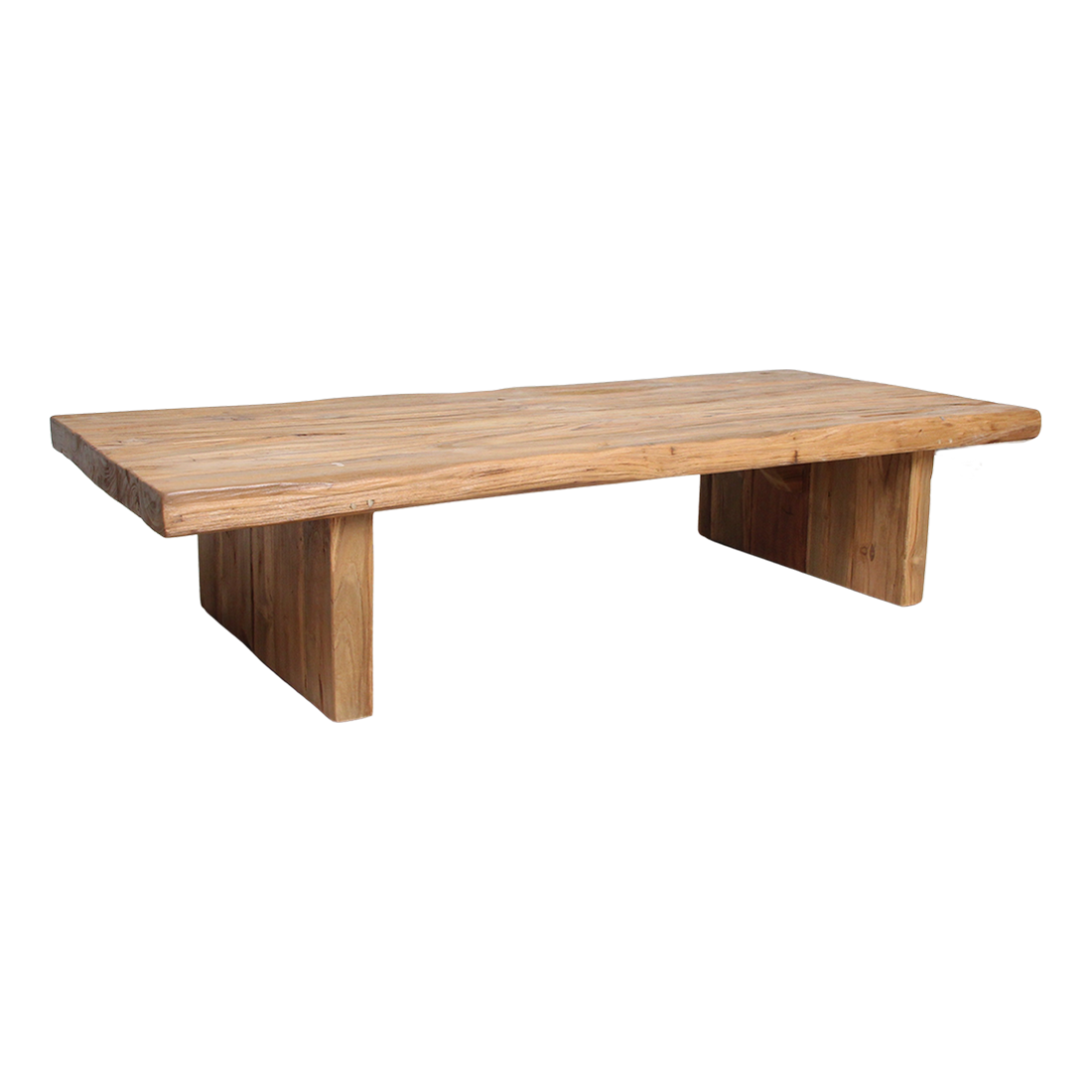 Teak coffee table - 140x60x30 cm