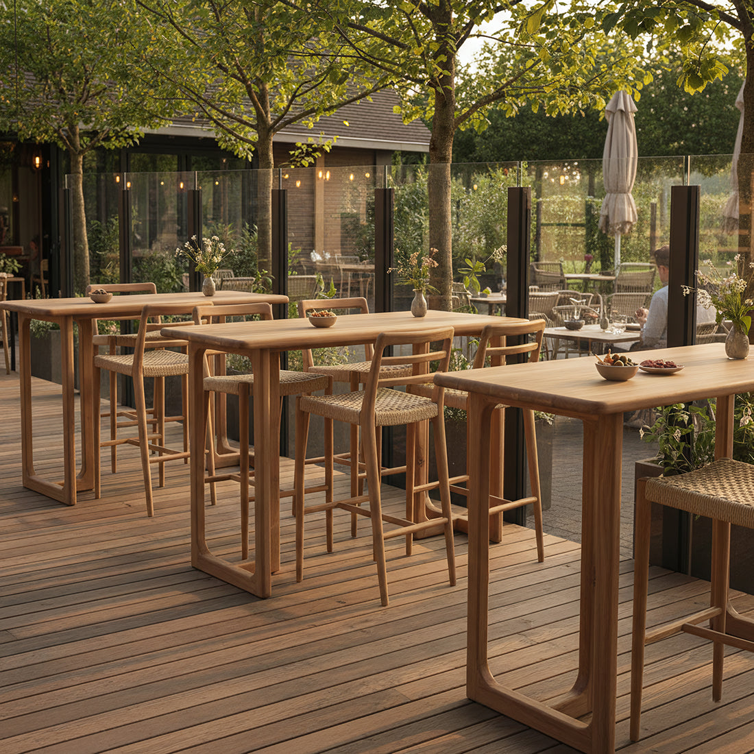 Primavera garden table / bar table - 160x80x105 cm