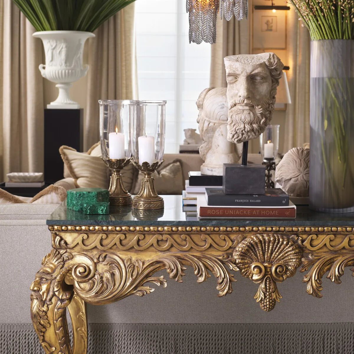 The MET x Eichholtz console table Matthias