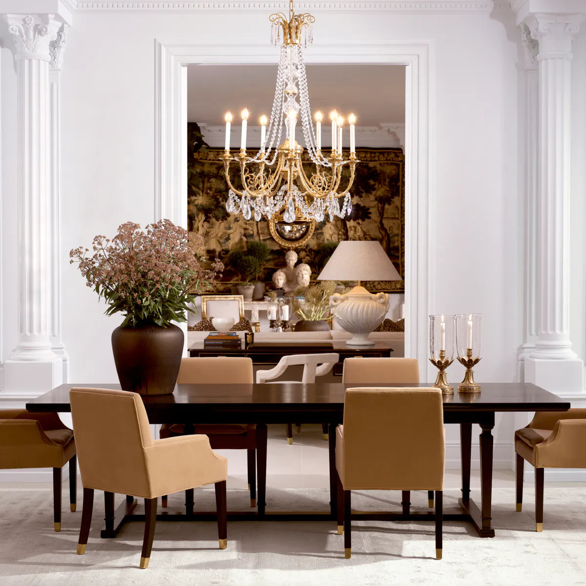 The MET x Eichholtz eetkamertafel Americana