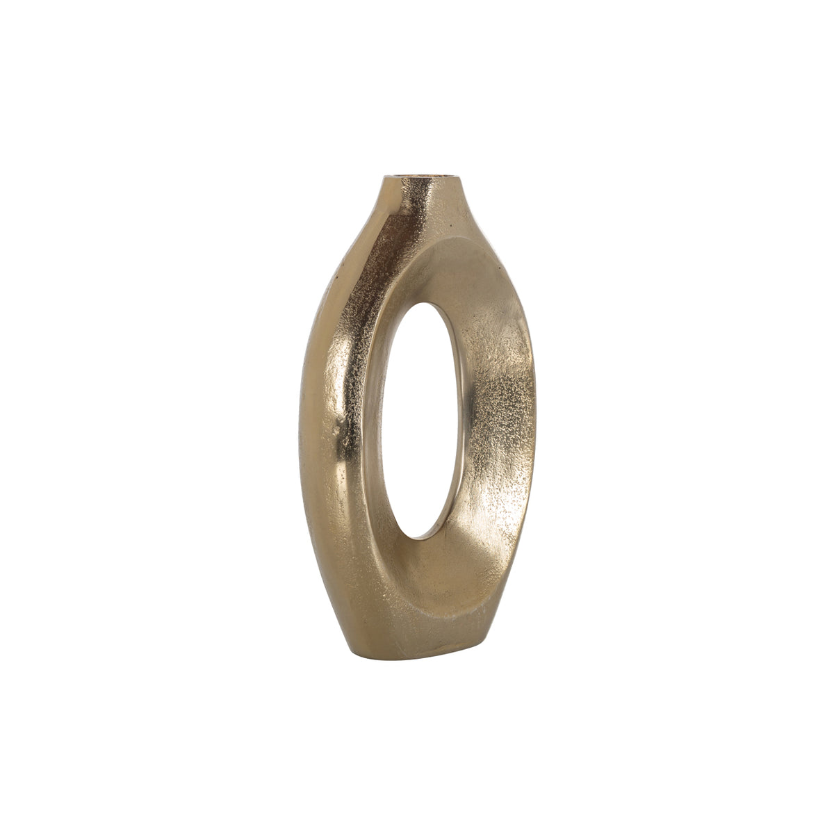 Vase Alma or brossé petit format
