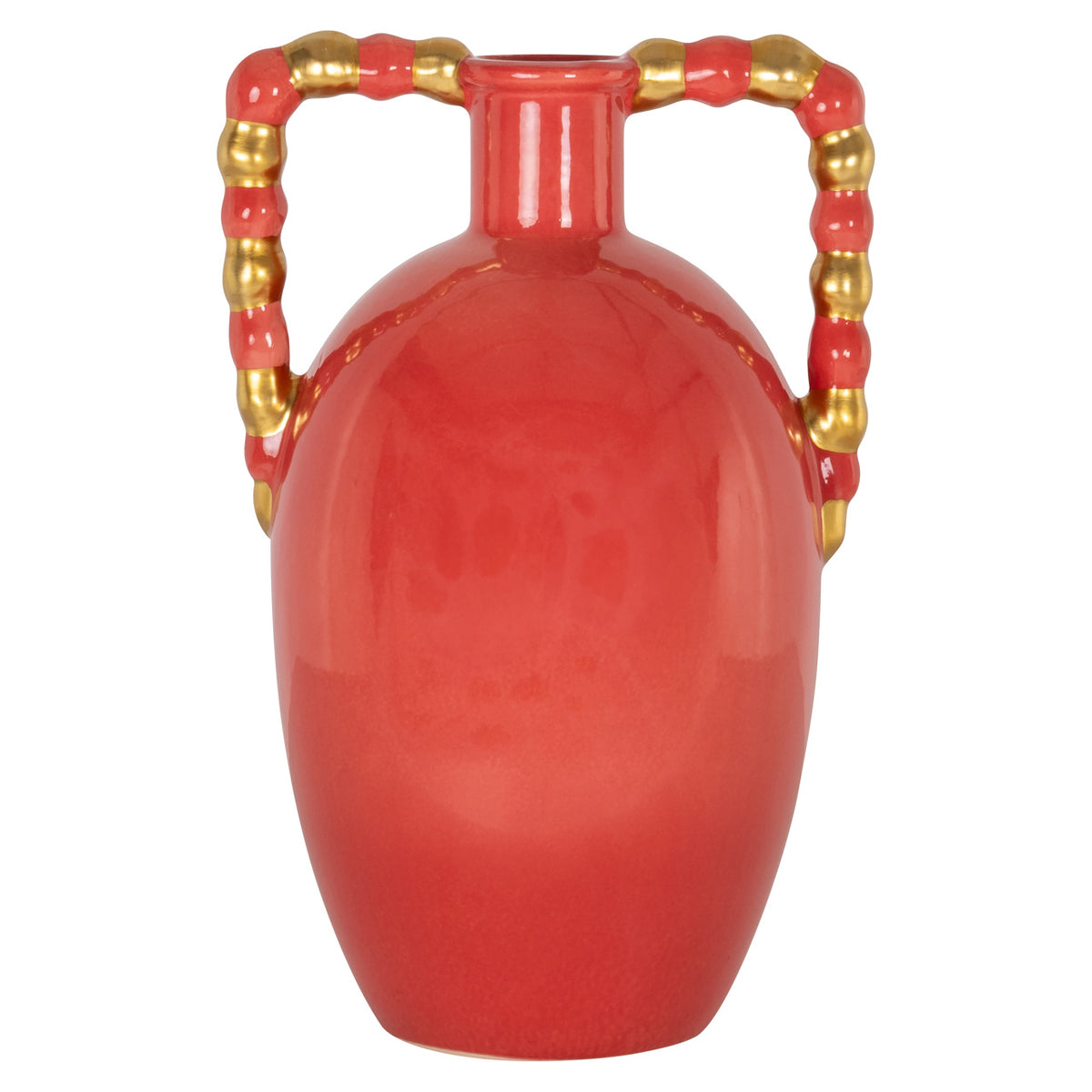 Davita orange small vase