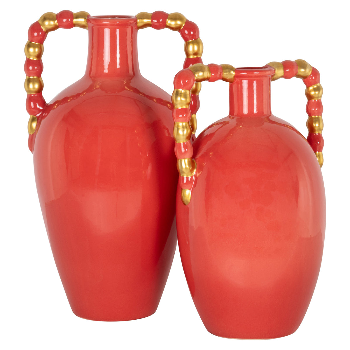 Vase Davita orange petit