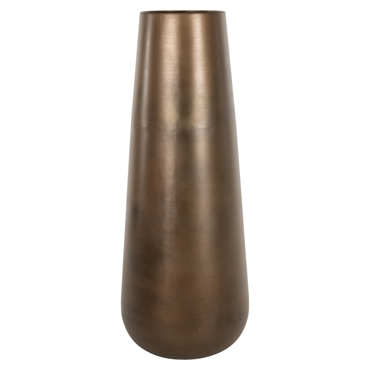 Kenza vase antique brass large