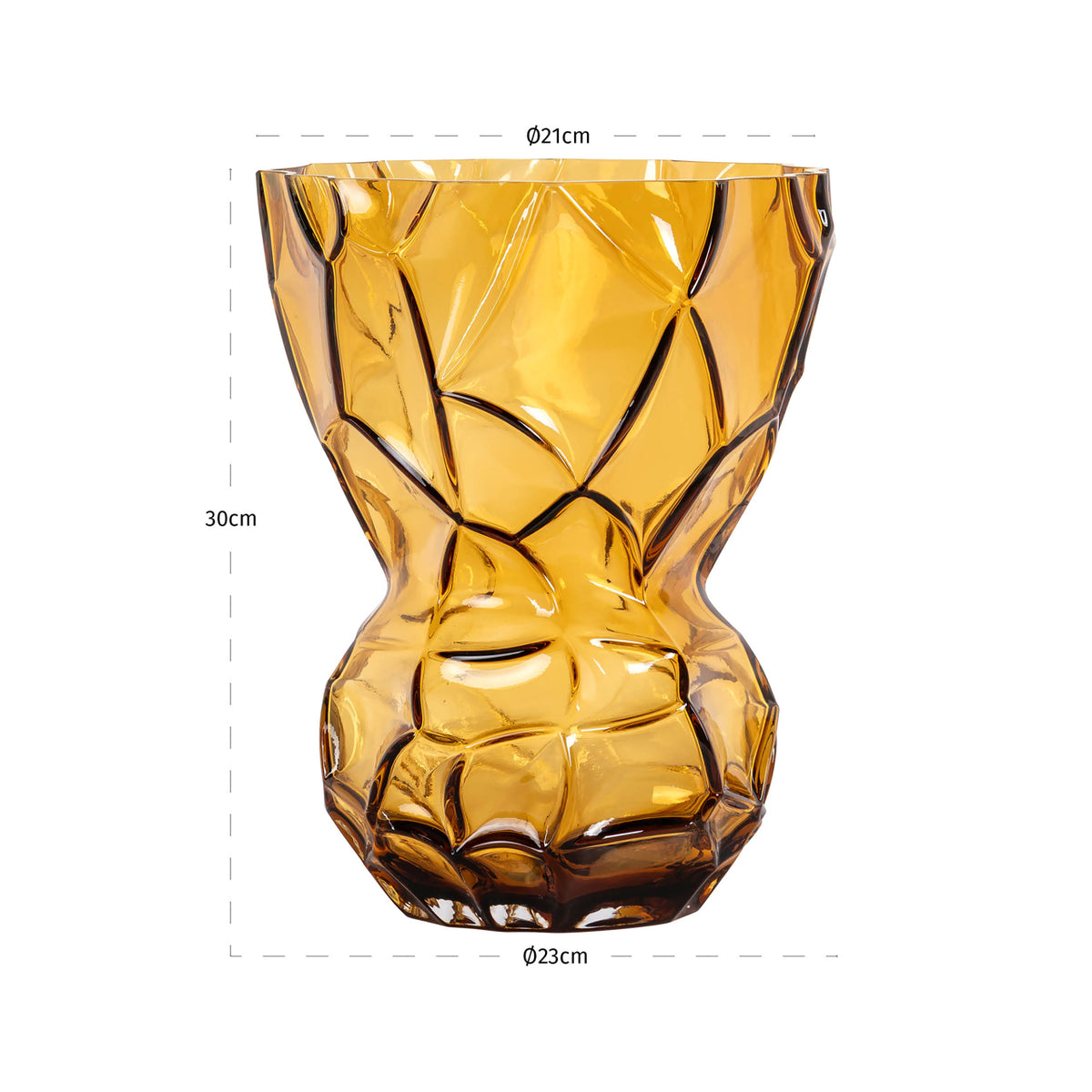 Vase Mason ambre grand