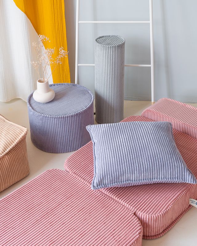 Wigiwama Block Cushion - Blue