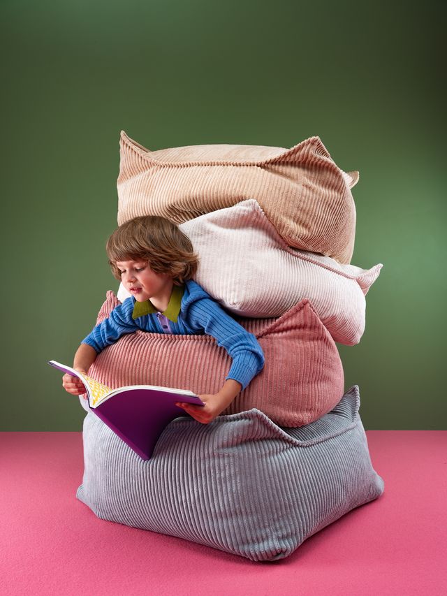Wigiwama quadratischer Hocker - Rosa