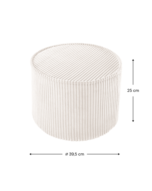 Wigiwama Pouffe - Blanc
