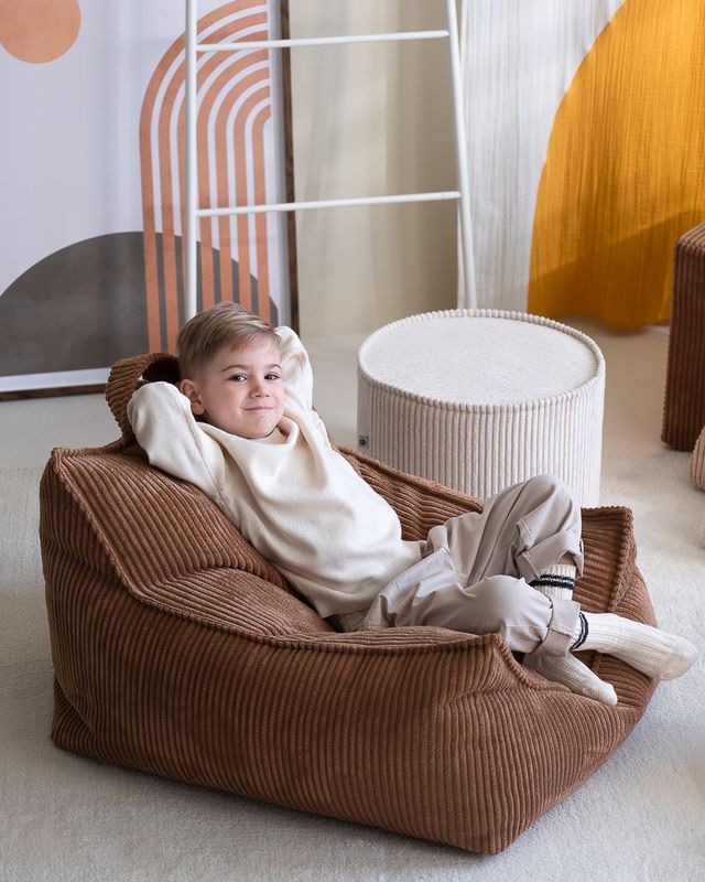 Wigiwama Pouffe - Blanc