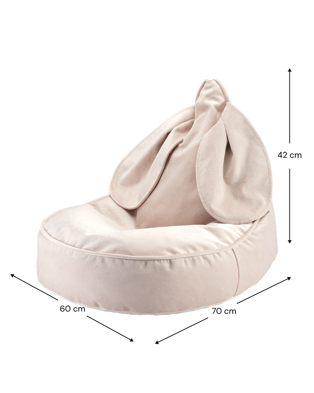 Wigiwama Bunny Beanbag - Beige