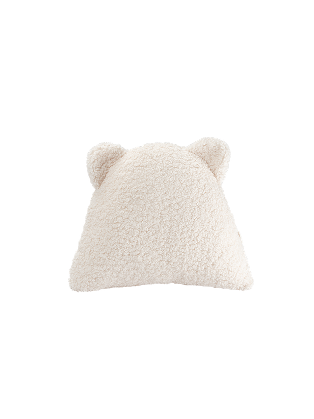 Wigiwama Bear Cushion - Cream