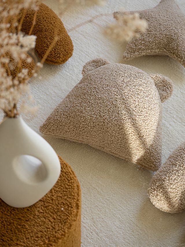 Wigiwama Bear Cushion - Brown