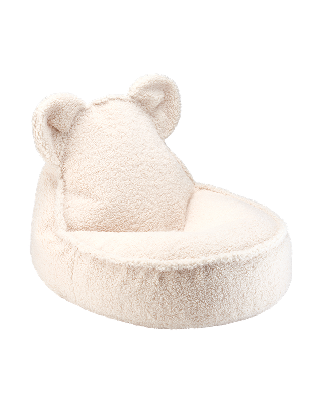 Wigiwama Bären-Beanbag - Weiß