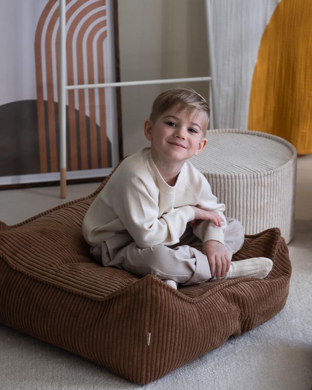 Wigiwama Square Ottoman - Brown