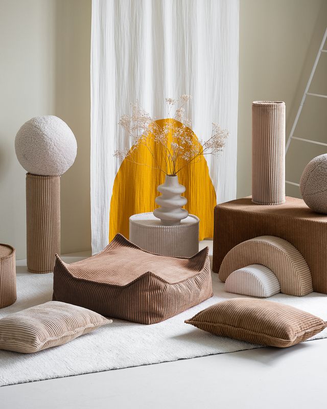 Wigiwama Roll Cushion - Brown
