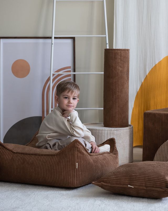 Wigiwama Roll Cushion - Brown