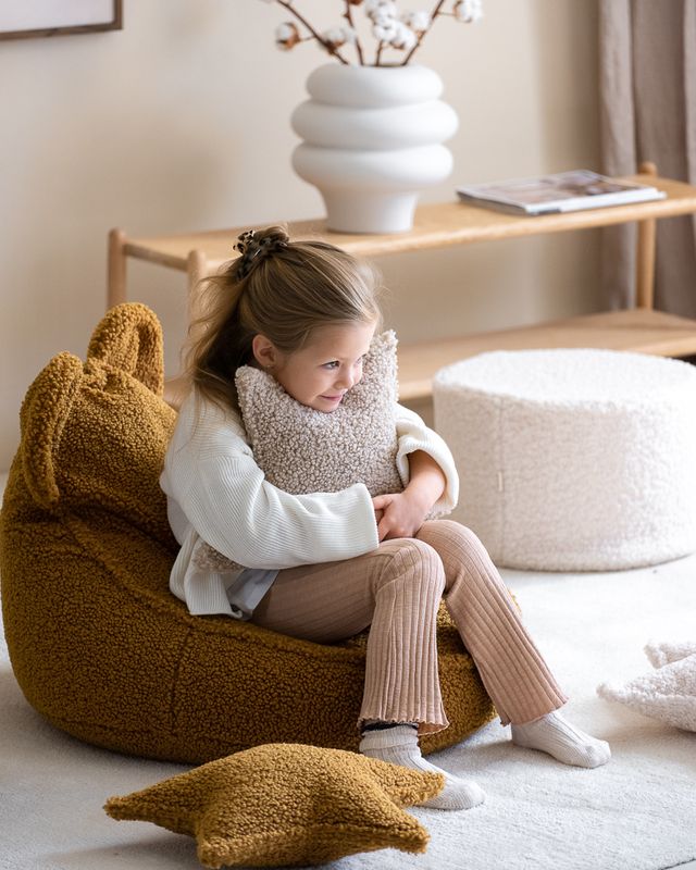 Wigiwama Star Cushion - Beige