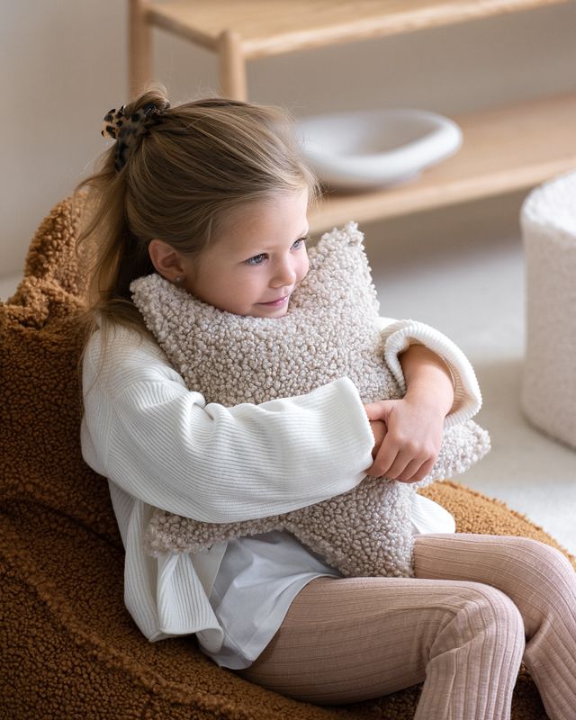 Wigiwama Star Cushion - Beige