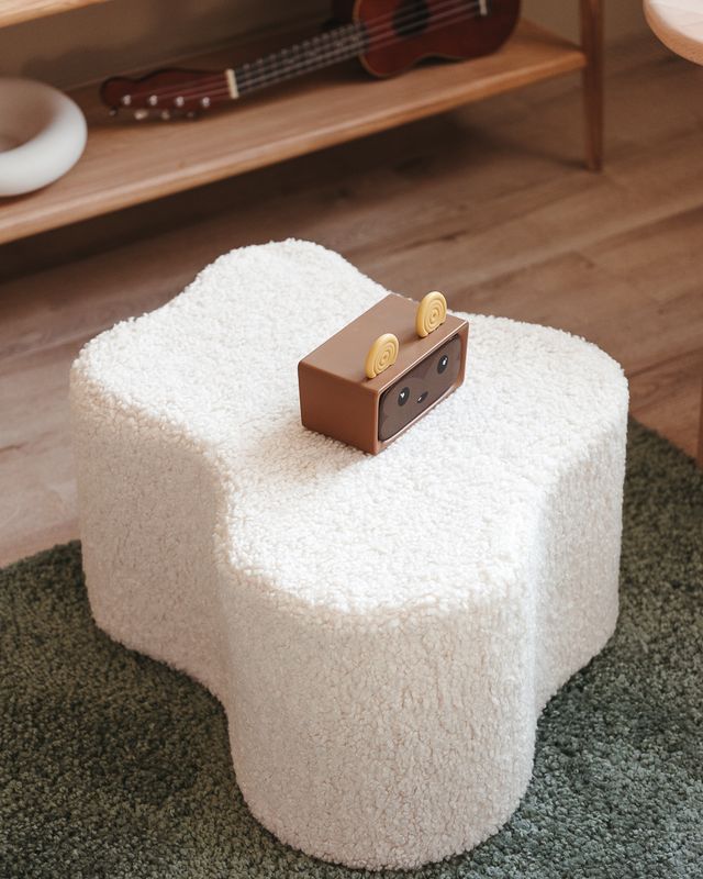 Wigiwama Cloud Pouffe - Cream