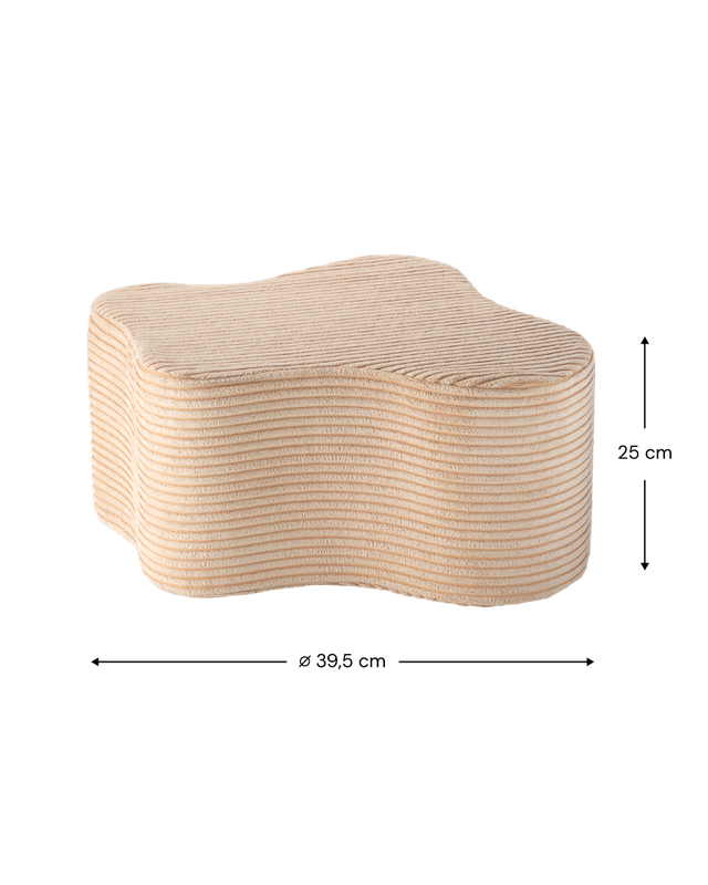 Wigiwama Cloud Pouffe - Brown