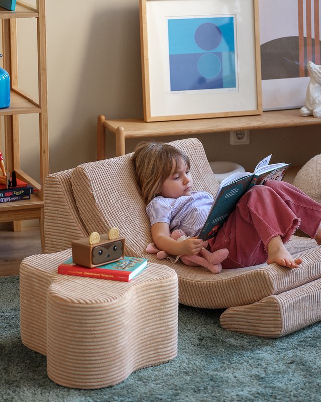 Wigiwama Cloud Pouffe - Brown